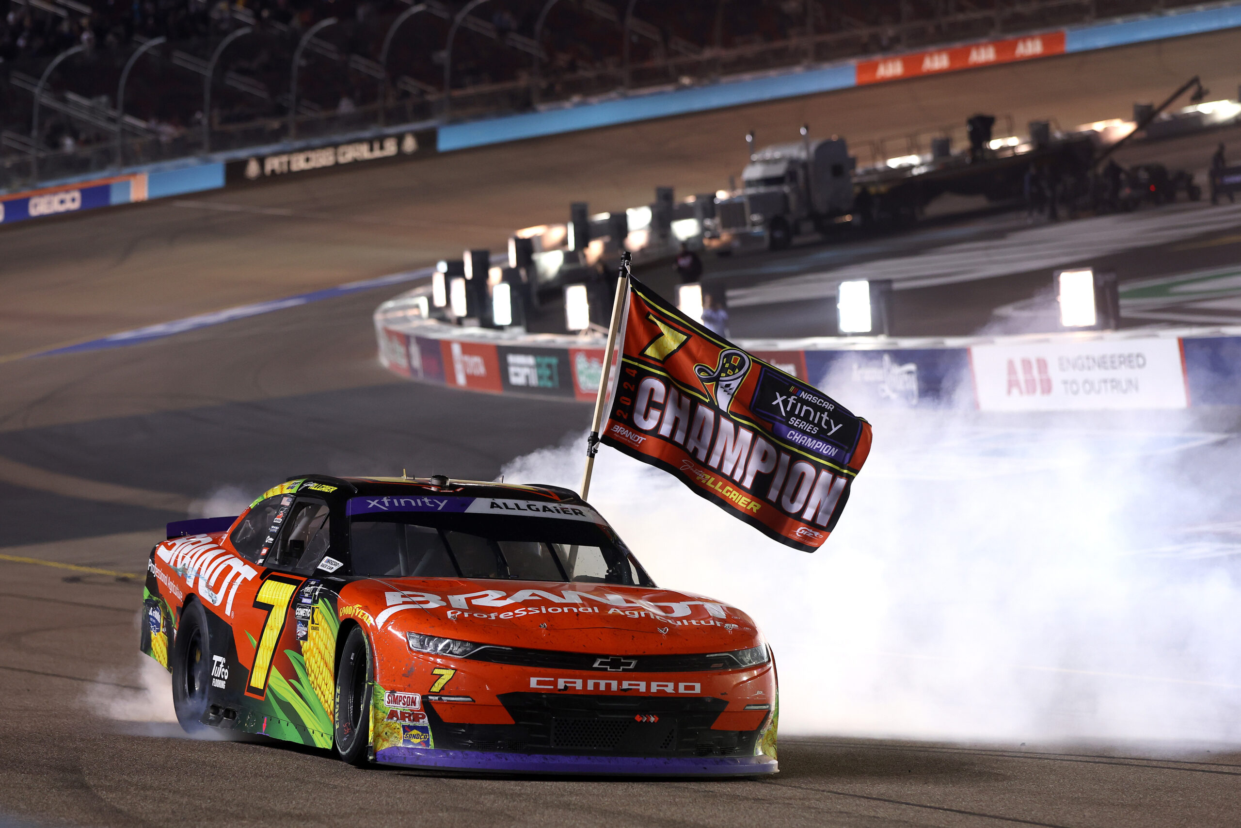 Justin Allgaier Finally Claims Xfinity Championship in Overtime Thriller