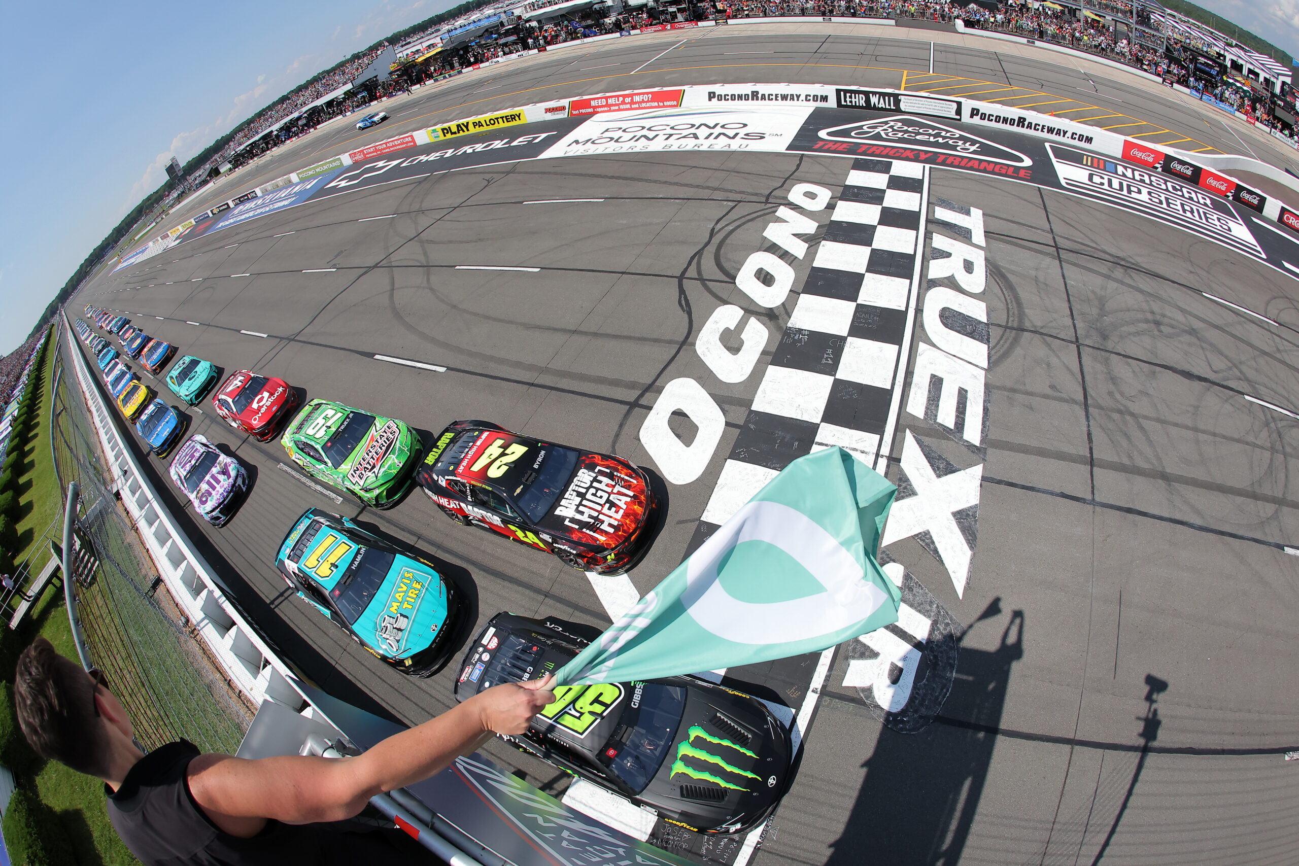 Who Can Be King of the Pocono Mountains?