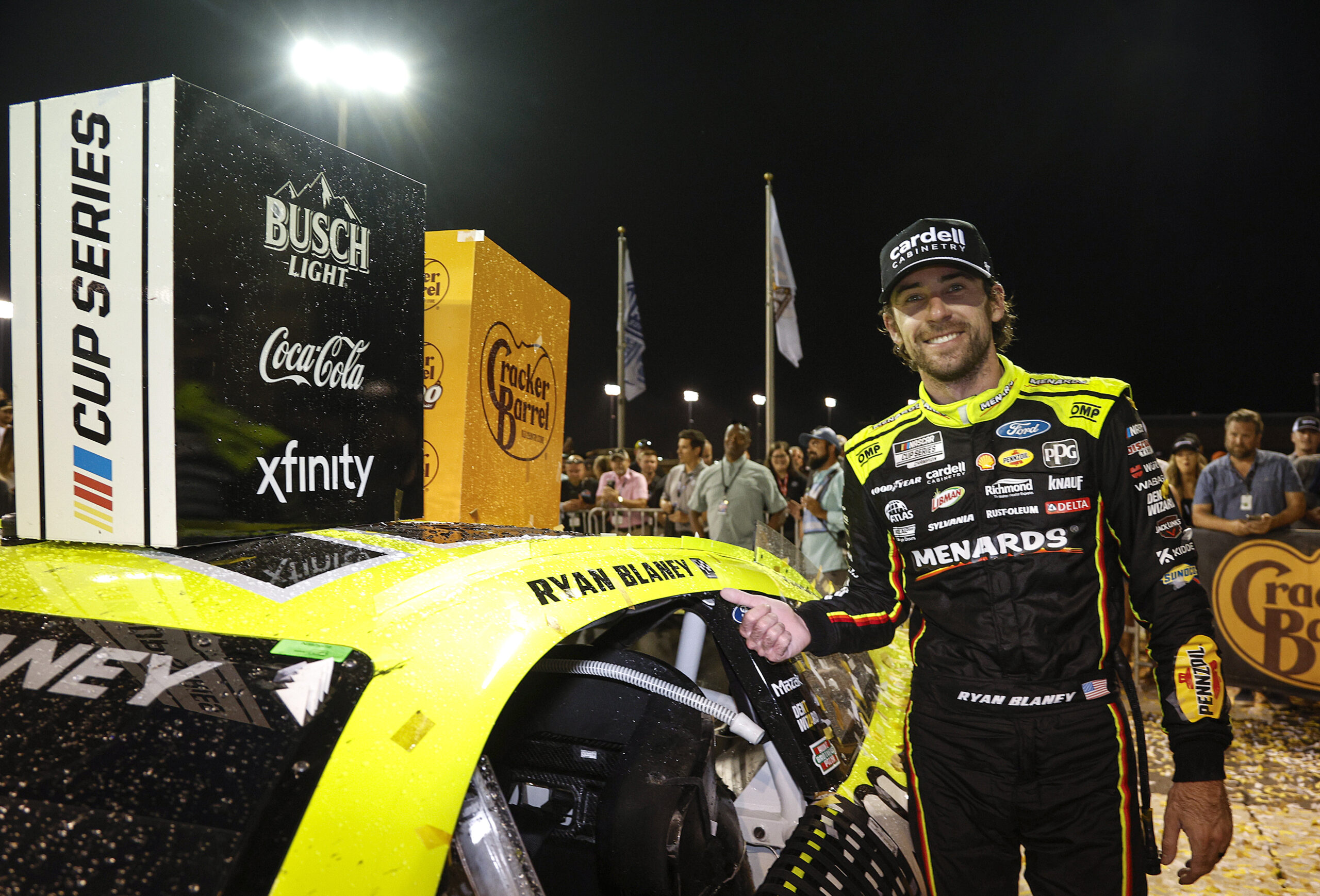 Blaney Breaks Back into Victory Lane at Nashville
