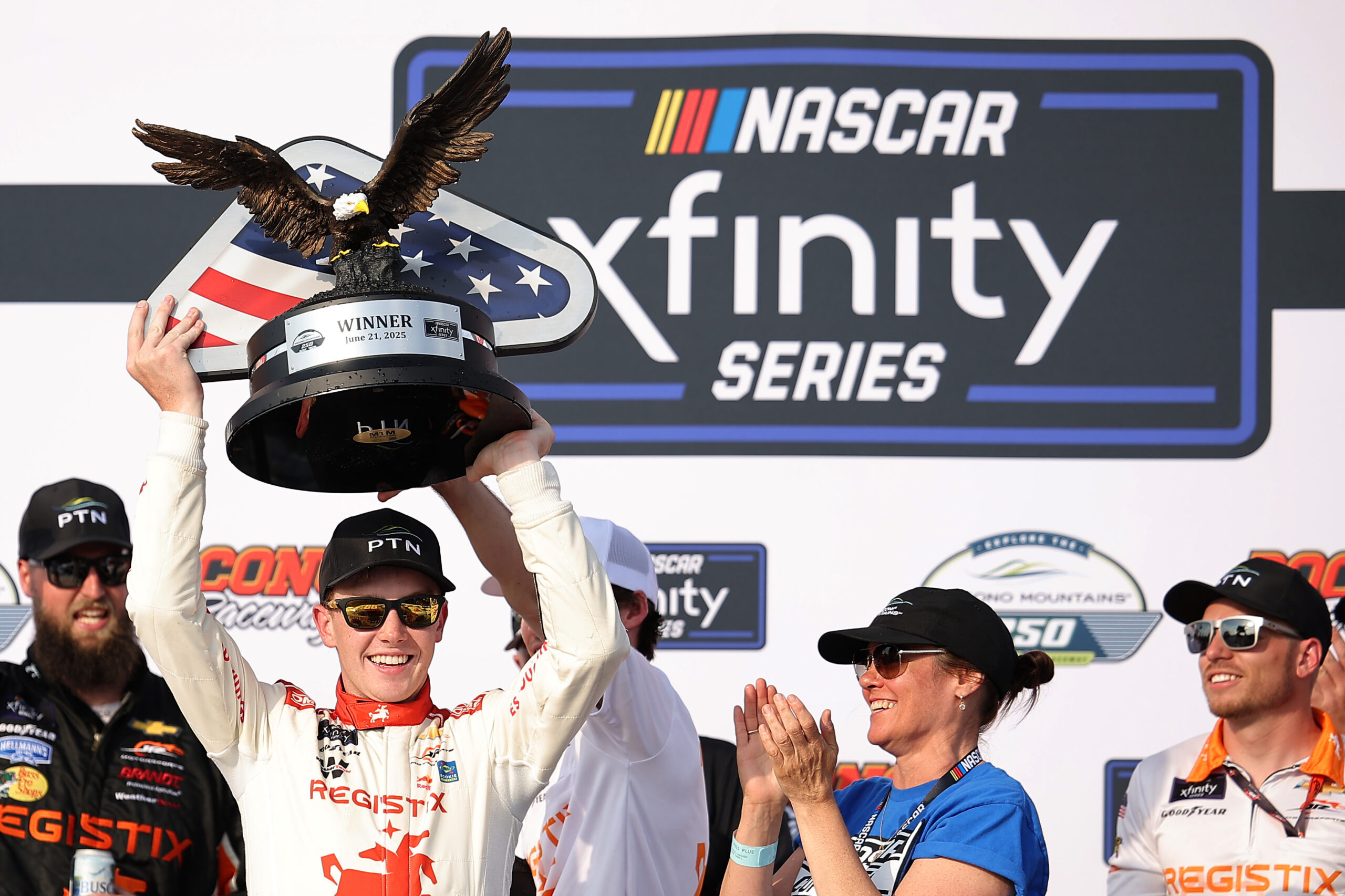 Zilisch Takes First Oval Win at Pocono with Dale Jr as Crew Chief