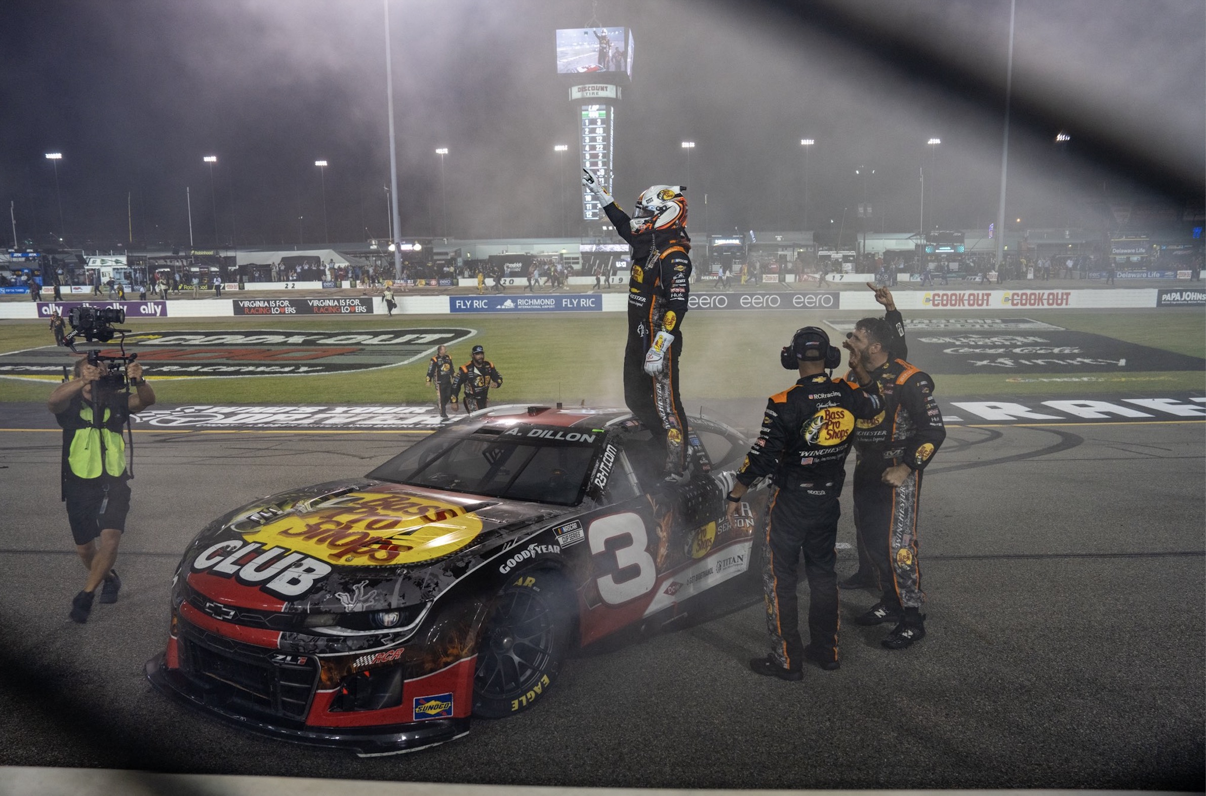 Dillon Does it Again at Richmond, Takes Playoff-Busting Win