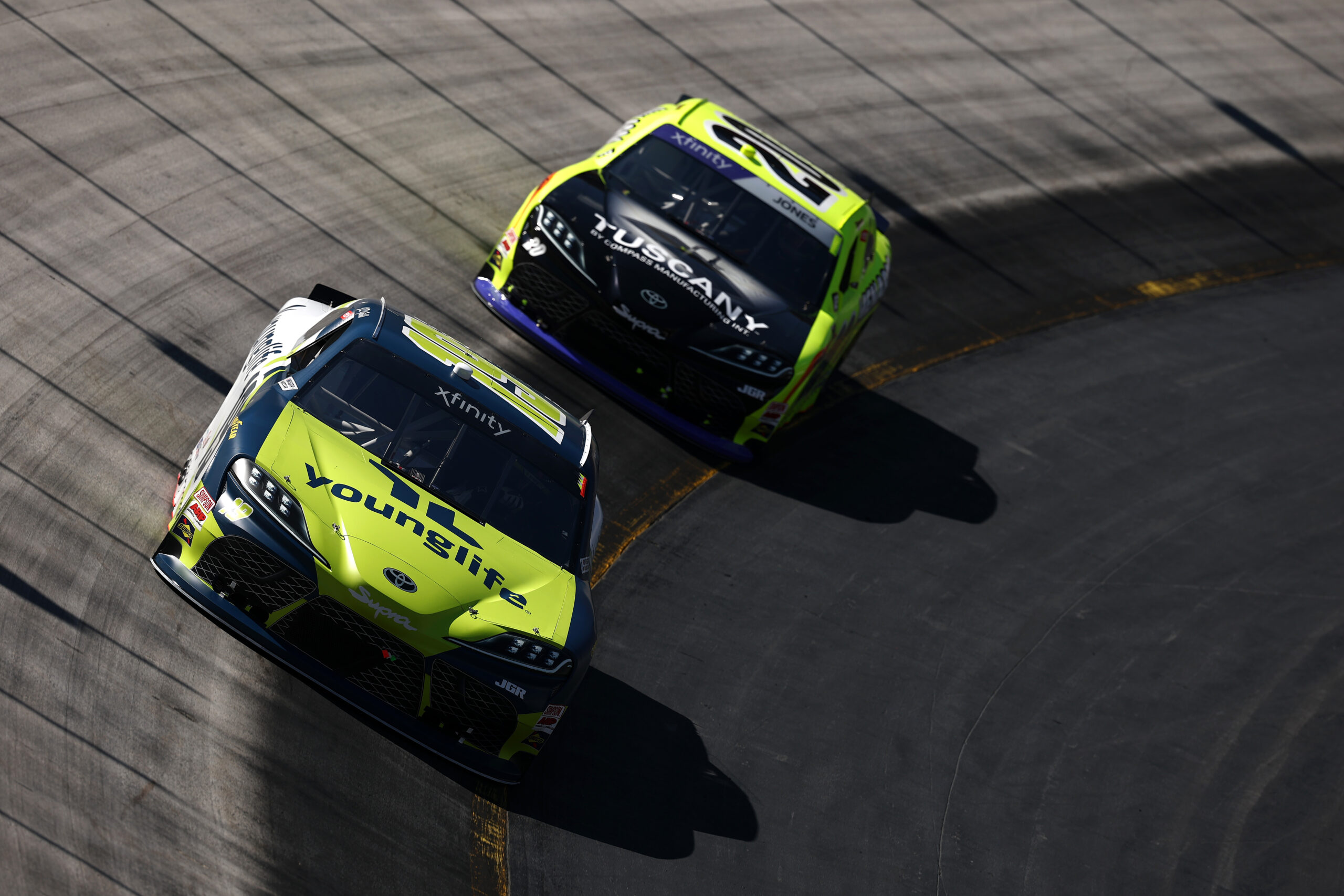 Aric Almirola Conquers Bristol after Late Strategy Gamble