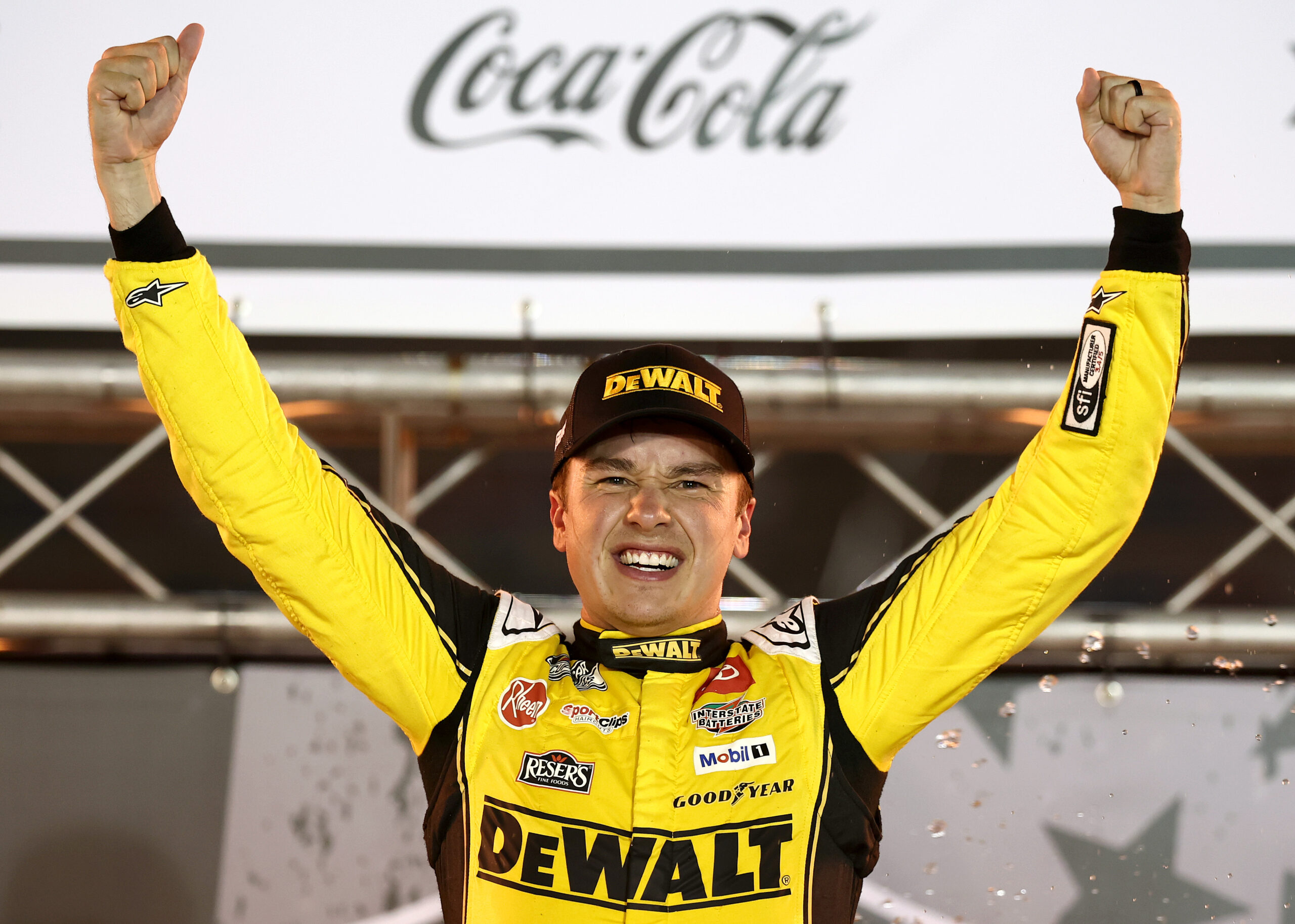 Christopher Bell Keeps JGR Perfect in Playoffs with Bristol Win