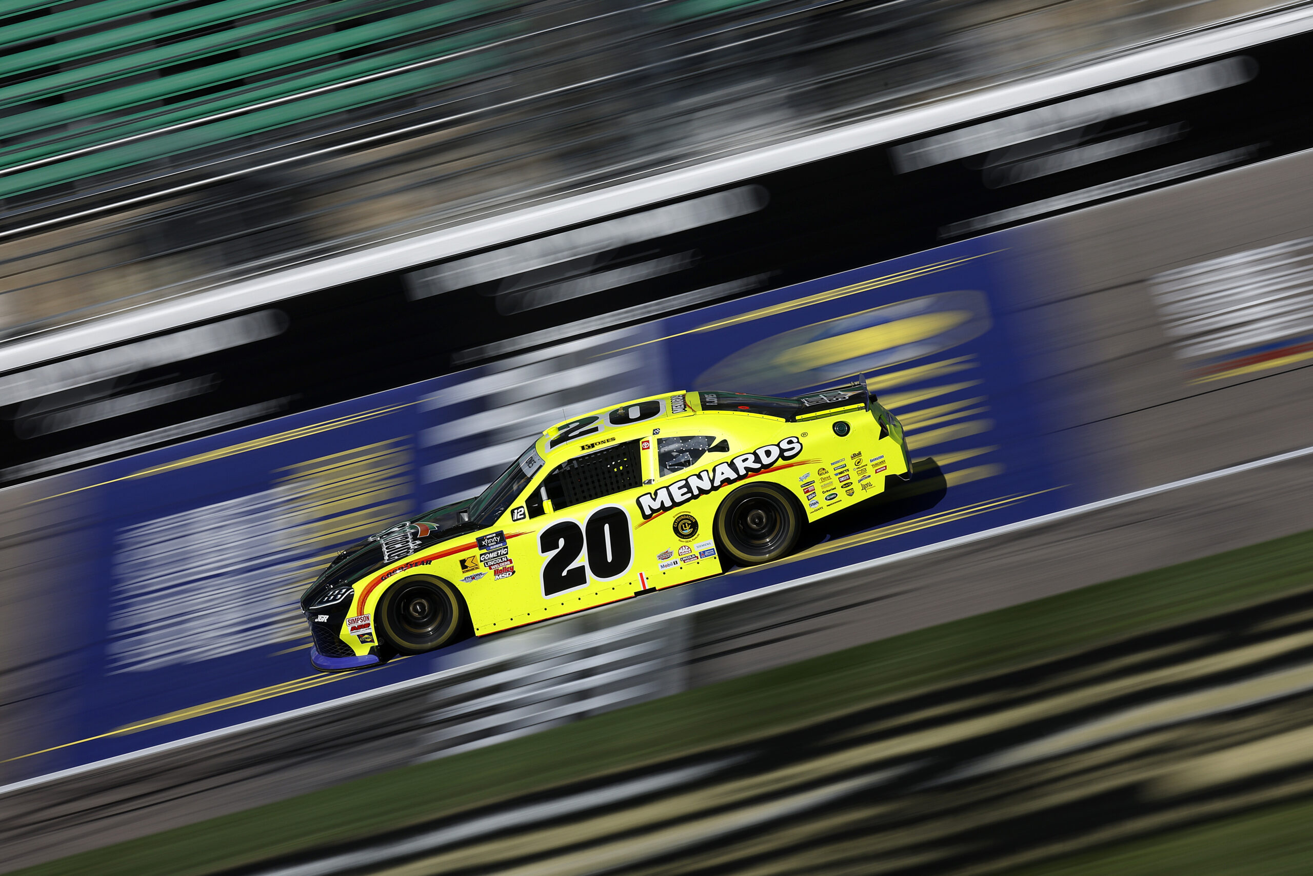 Brandon Jones onto Xfinity Round of 8 after Third Kansas Triumph