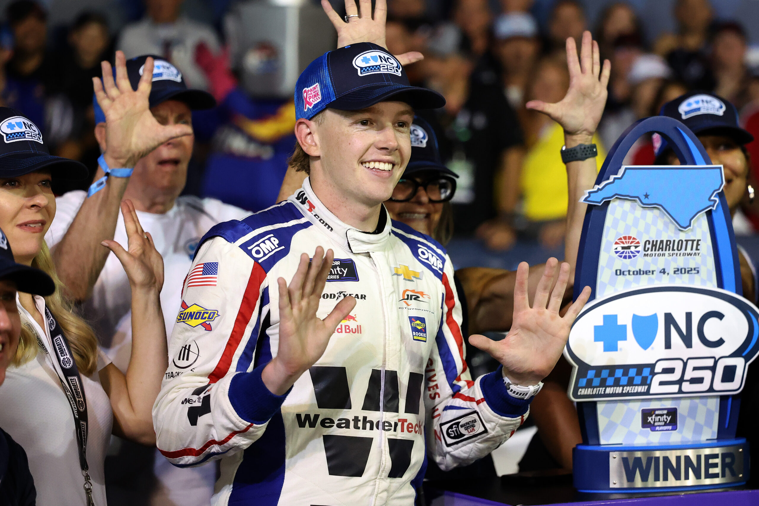 Zilisch Continues Electric Season with 10th Xfinity Triumph on the Roval