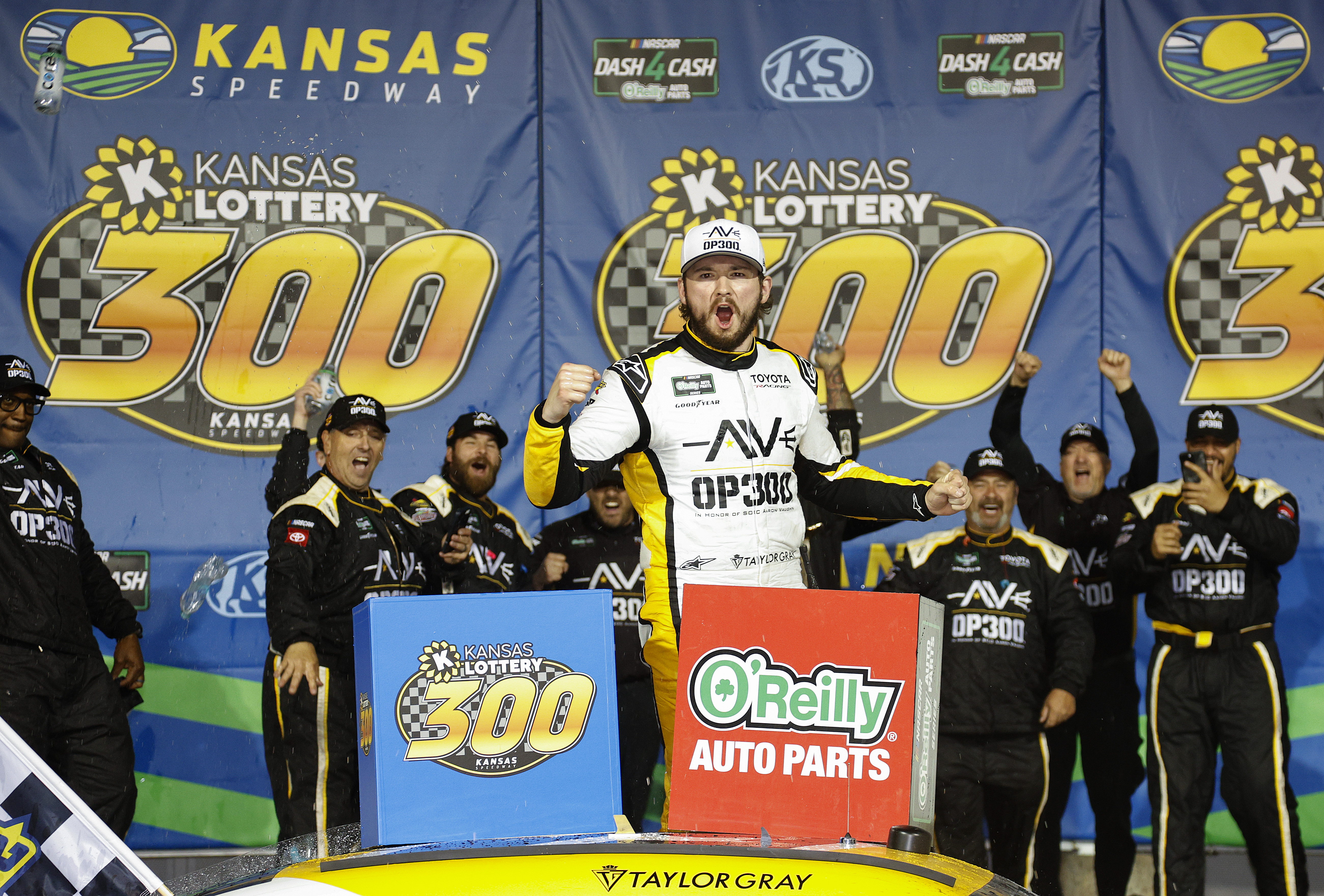 Taylor Gray Tames Kansas after Toyota Run of the Show