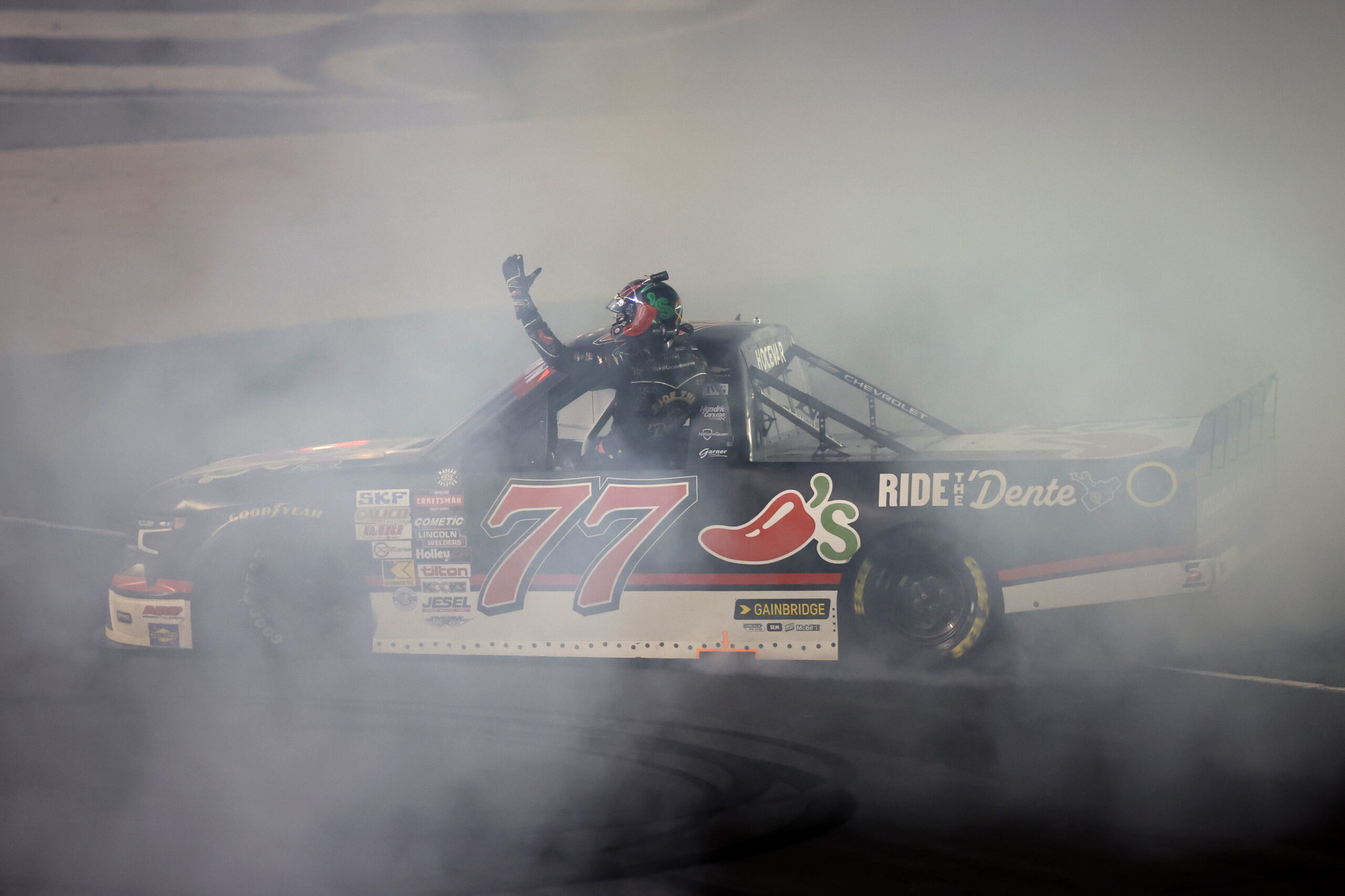 Carson Hocevar Storms Back into Texas Trucks Victory Lane