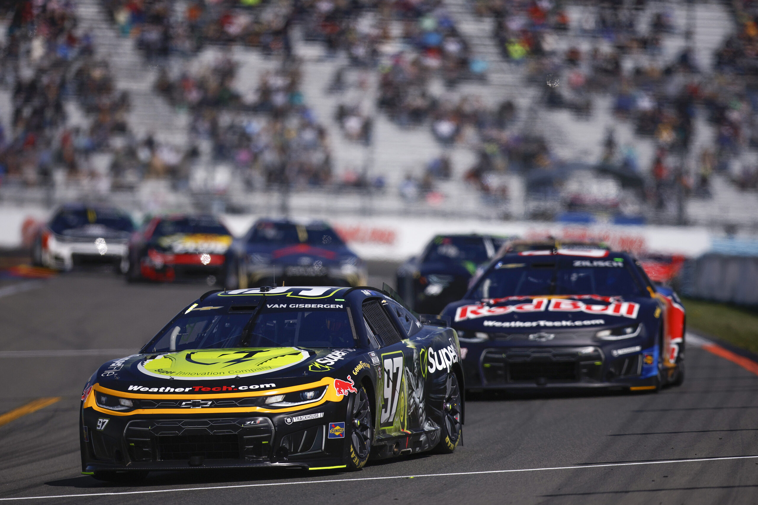 Shane van Gisbergen Blasts Away Late at Watkins Glen