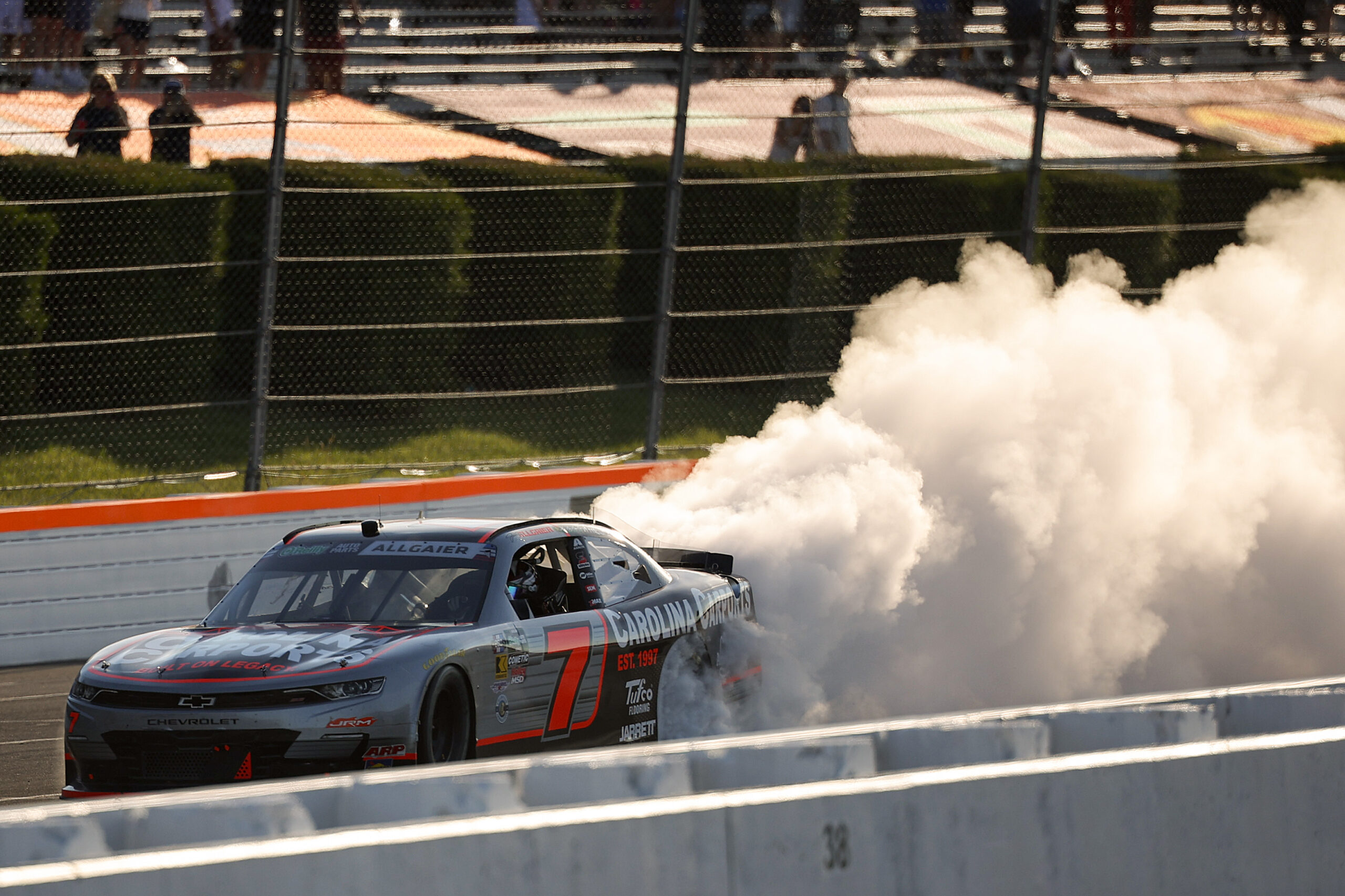 Justin Allgaier Flashes to Fifth Win of Year at Pocono