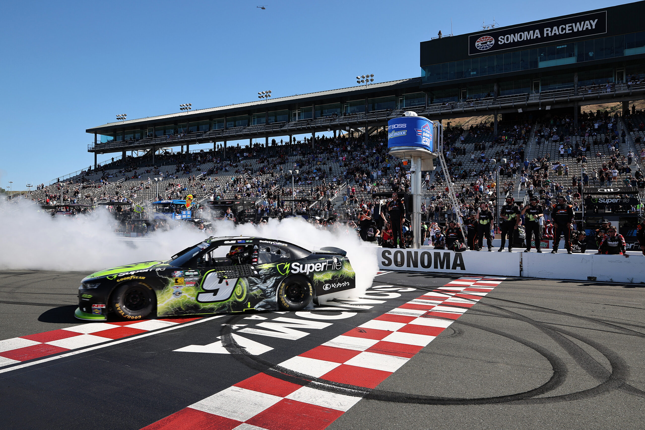 Shane van Gisbergen Remains O'Reilly Road Warrior in Sonoma