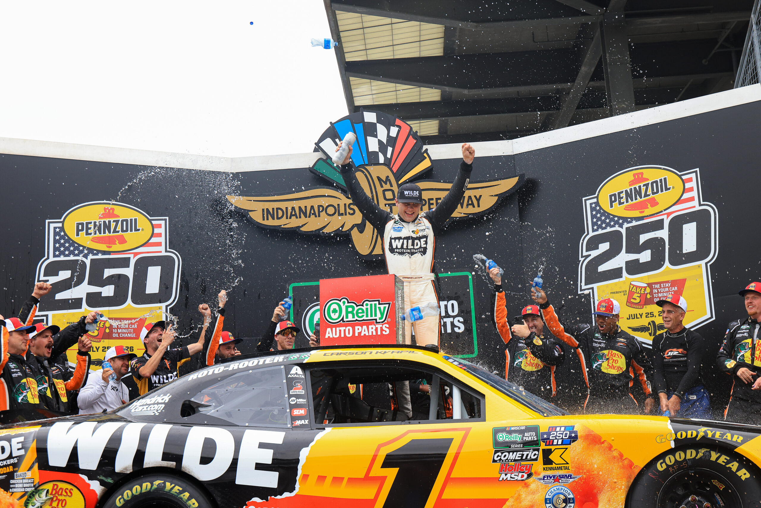 Carson Kvapil Finally Claims Maiden NASCAR Win at Indy