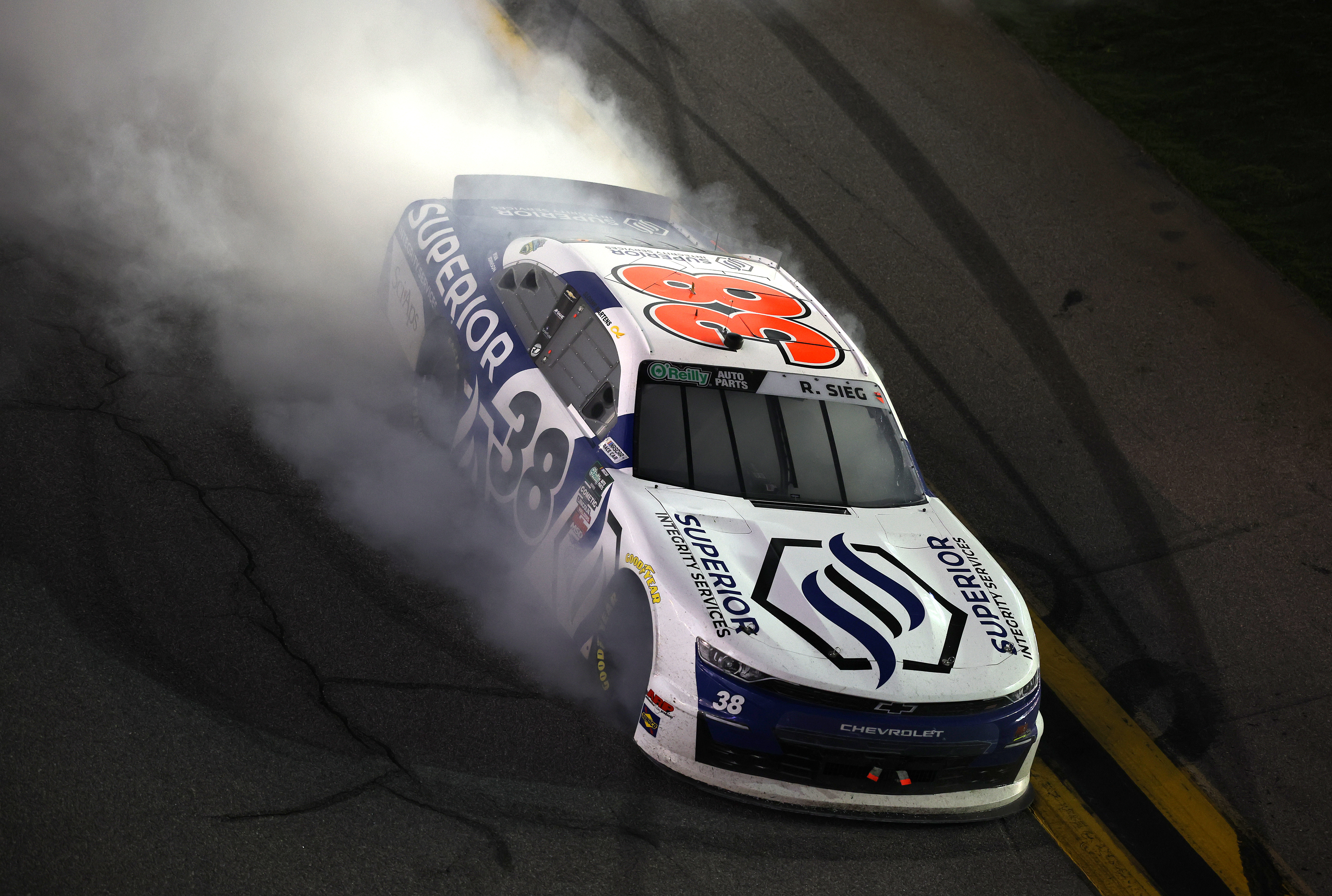Ryan Sieg Ends O'Reilly Regular Season on Top at Daytona