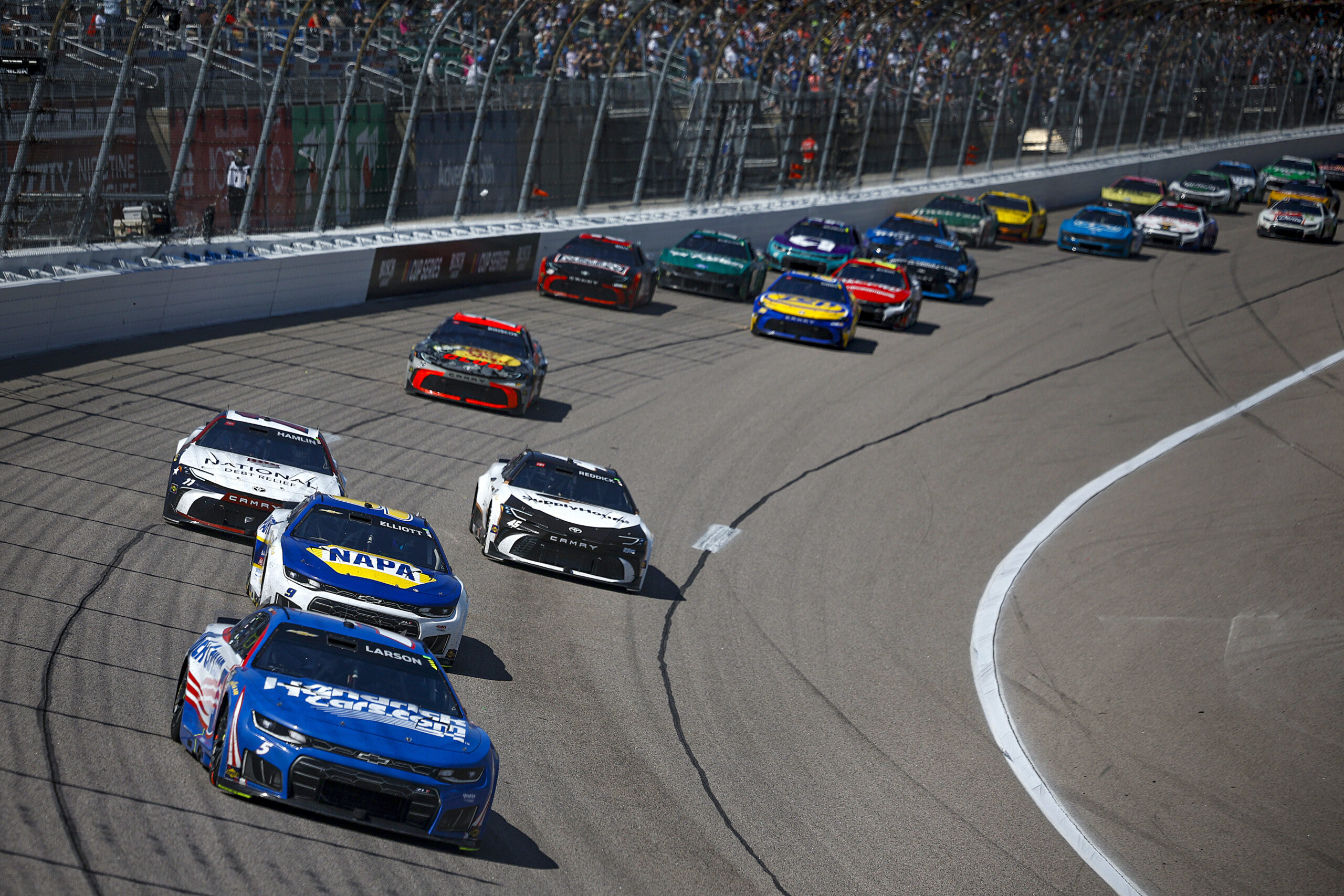 Who Can Click Their Heels in Kansas Speedway Victory Lane?