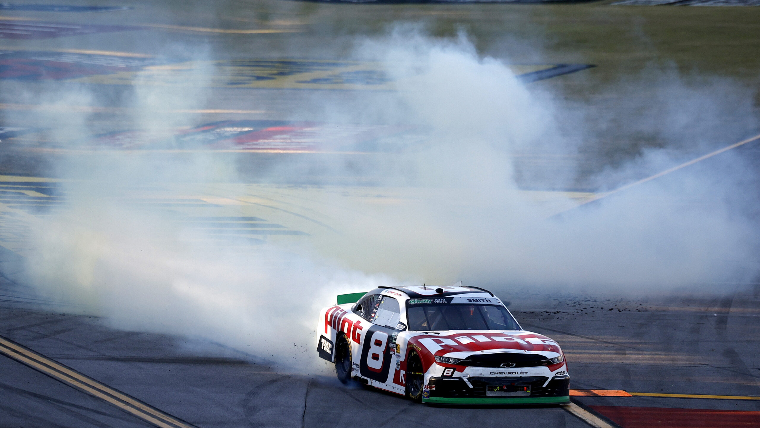 Sammy Smith Takes Another Talladega Win in O'Reilly